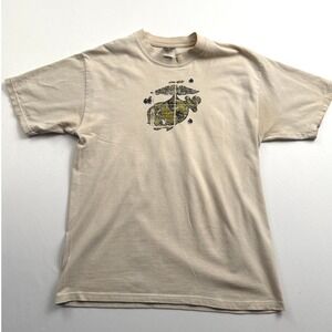 Hanes Beefy-T US Marine Corps‎ Graphic Tee Wanted Poster Military Small
